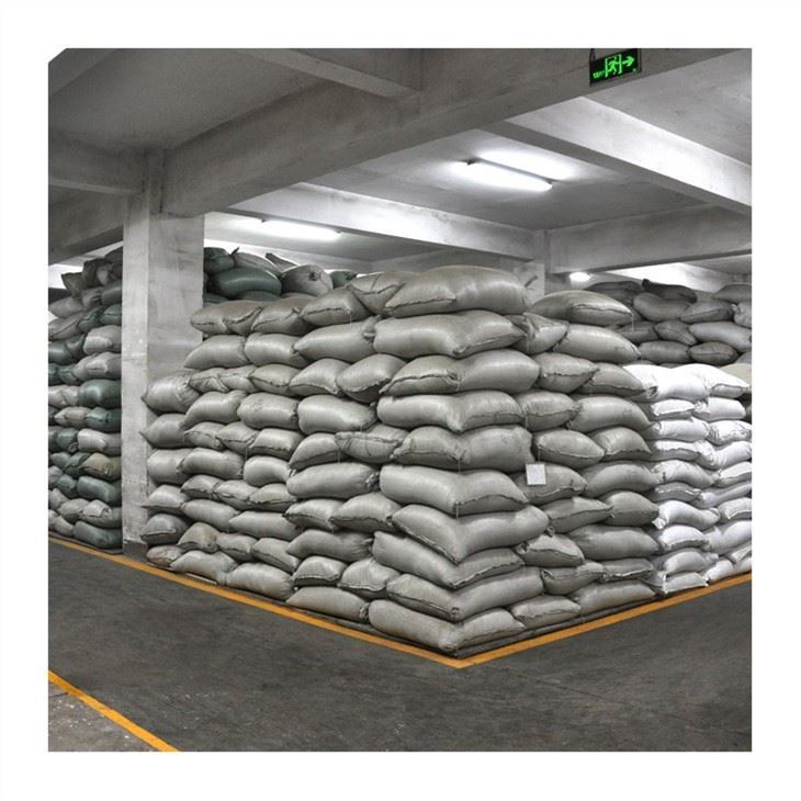 Bulk green tea bags stored in HOUTU TEA warehouse