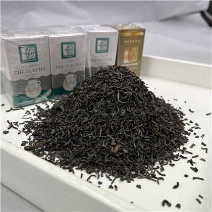 Tsieina Green Tea Chunnmee 41022 mewn 25g Pacio Ar Gyfer Gorllewin Affrica Ansawdd Achoura Azawad Flecha